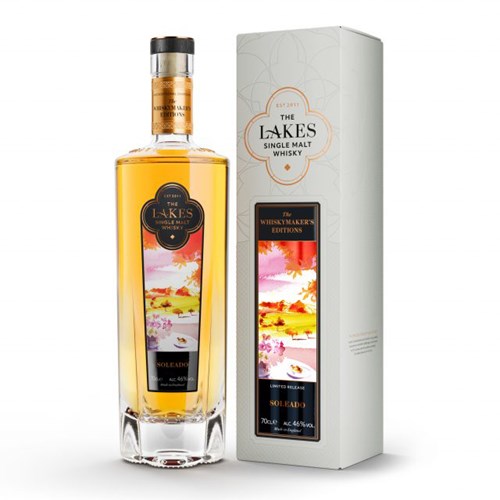 The Lakes Whiskymakers Edition Soleado Single Malt Whisky 70cl - A Sun-Kissed Celebration of Andalusian Inspiration